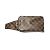 Borsa a tracolla Damier Jeronimos di Louis Vuitton Marrone Damier ebene