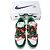 Baskets Nike x Off-White Dunk Low en cuir vert pin - vue 10