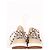 Stivaletti con piattaforma in nubuck Chloé Lilli in pelle di pecora beige - vista 7