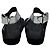 Isabel Marant Ankle Strap Flat Sandals in Metallic Silver Leather Silvery - view 3