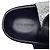 Isabel Marant Ankle Strap Flat Sandals in Metallic Silver Leather Silvery - view 6