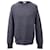  Saint Laurent Knitted Crewneck Sweater in Grey Wool  ref.2340847