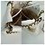 Bolsa transversal Chanel 22 Mini em couro de bezerro brilhante acolchoado branco - vista 6