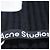 Beanie in maglia a coste nera con patch Acne Studios - vista 4