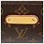 Clutch Eva in tela Monogram Louis Vuitton Marrone - vista 9
