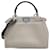 Fendi Peekaboo Mini + Strap You Grey Leather  ref.2341560