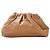 Pochette Bottega Veneta in pelle marrone Rosso