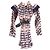 Self portrait Mini-Party-Kleid mit schulterfreiem Design aus mehrfarbigem Polyester Mehrfarben - Ansicht 2