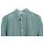 Autre Marque Mr P. Button-Down Collar Oxford Shirt in Green Organic Cotton - view 3