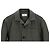 Autre Marque Sig. P. Giacca in cotone tinto in verde con colletto camp Verde oliva - vista 3