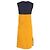 Abito in crepe double face Marni in viscosa gialla Giallo - vista 3
