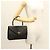 BALLY Handtasche aus schwarzem Leder mit Gold Auth BA3481 Golden - Ansicht 22