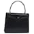 Borsa a mano GIVENCHY in pelle nera argento Auth bs27366 Nero