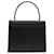 Borsa a mano GIVENCHY in pelle nera argento Auth bs27366 Nero - vista 2
