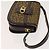 Céline CELINE C Sulky Cartier Burberry Nova Check Bolsa de Couro 3Set Bege Auth BA2174 Marrom - vista 18