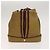 Céline CELINE C Sulky Cartier Burberry Nova Check Bolsa de Couro 3Set Bege Auth BA2174 Marrom - vista 9