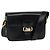 Céline CELINE Borsa a Spalla Sulky in Pelle Nera e Oro Auth 130625 Nero D'oro