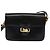 Céline CELINE Borsa a Spalla Sulky in Pelle Nera e Oro Auth 130625 Nero D'oro - vista 13