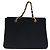 CHANEL Matelassé COCO Marchio Catena Borsa a Mano Velluto Nero Argento CC Auth 130198 - vista 13