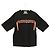 Camiseta de algodón negra LANVIN Auth ym010M Negro