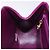 CHANEL Borsa Matelassé in cotone Viola Oro CC Auth 131194 D'oro Porpora - vista 21