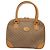 Gucci Borsa a mano Micro GG Supreme in PVC beige e oro 000 39 0030 Auth BA3431 D'oro - vista 13
