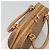 Gucci Borsa a mano Micro GG Supreme in PVC beige e oro 000 39 0030 Auth BA3431 D'oro - vista 6