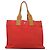 Burberry Blue Label Tragetasche aus rotem Canvas mit silberner Authentizität bs27161 - Ansicht 2