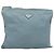 Borsa a spalla PRADA in nylon blu argento autentica mr1407 - vista 13