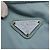Borsa a spalla PRADA in nylon blu argento autentica mr1407 - vista 18