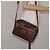 Céline Borsa a spalla in tela Macadam CELINE in pelle PVC marrone oro Auth bs27307 D'oro - vista 23
