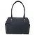 Borsa a mano Salvatore Ferragamo in nylon e pelle nera argento autentica bs27088 Nero - vista 13