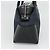 Borsa a mano Salvatore Ferragamo in nylon e pelle nera argento autentica bs27088 Nero - vista 3