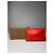 Vintage Loewe Madrid Leder Kosmetiktasche rot - Ansicht 2