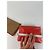 Vintage Loewe Madrid Leder Kosmetiktasche rot - Ansicht 8