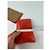 Vintage Loewe Madrid Leder Kosmetiktasche rot - Ansicht 9