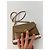 Triomphe Céline Vintage Celine Paris Leder Tasche Braun Golden - Ansicht 13