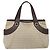 Bulgari BVLGARI Logo Mania Handtasche aus Canvas Beige Silber Authentisch BA3600 - Ansicht 13