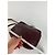 Céline Vintage Celine Triomphe Monogramm Leder Tasche lila - Ansicht 12