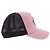 Cappellino da baseball in lana e nylon Burberry rosa e nero L - vista 2