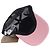 Cappellino da baseball in lana e nylon Burberry rosa e nero L - vista 5