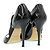Fendi schwarze Lackpumps mit offener Zehe Größe 36 - Ansicht 5