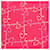 Sciarpa Logo Givenchy Rosa Bianco Viola Porpora  - vista 3