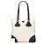 Prada Braune Vitello-besetzte Canvas Canapa Tote Beige - Ansicht 13