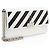 Off White Off-White Leder Diag Binder Clip Geldbörse mit Kette Schwarz - Ansicht 2