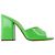 Holly Anja Mules - Paris Texas - Kiwi - Leather