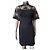 Red Valentino Seidenkleid schwarz