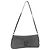 Borsa a Spalla Vala in Camoscio Grigio Argento di Salvatore Ferragamo Auth BA3518 Marrone