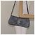 Borsa a Spalla Vala in Camoscio Grigio Argento di Salvatore Ferragamo Auth BA3518 Marrone - vista 20