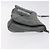 Borsa a Spalla Vala in Camoscio Grigio Argento di Salvatore Ferragamo Auth BA3518 Marrone - vista 3